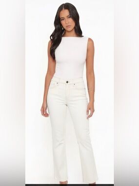 Faconnable Off-White Women's Jeans